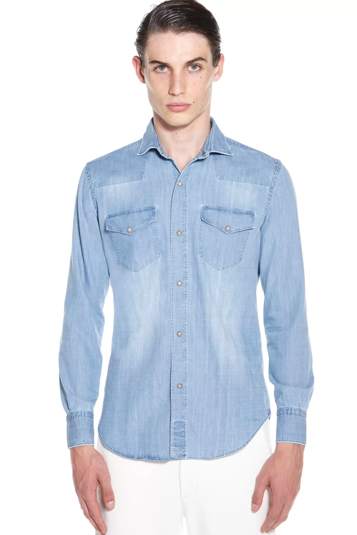 Uomo Eleventy Milano Camicie*Camicia Texas Fw23