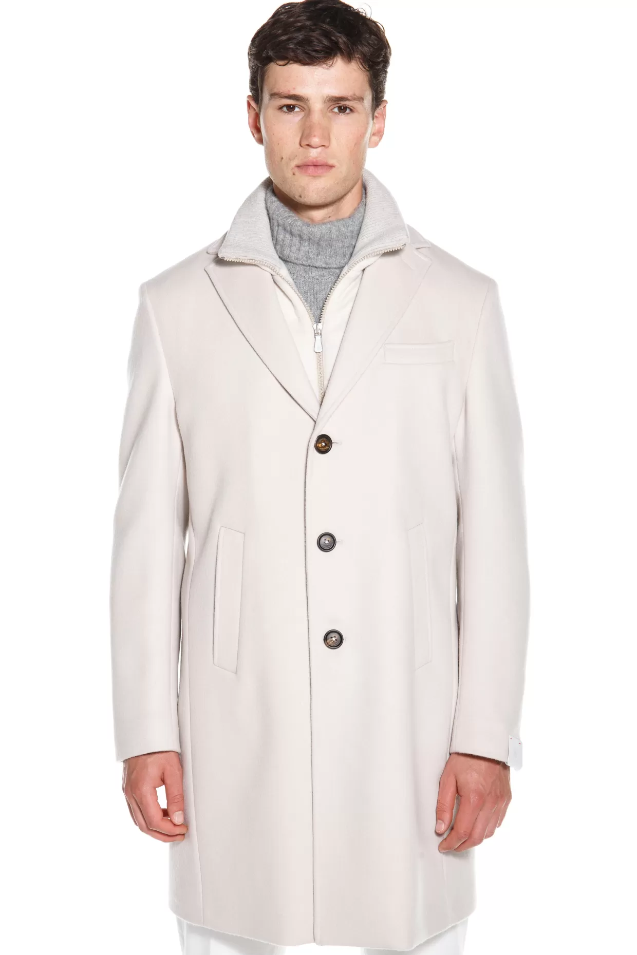 Uomo Eleventy Milano Capispalla*Cappotto Monopetto Fw23