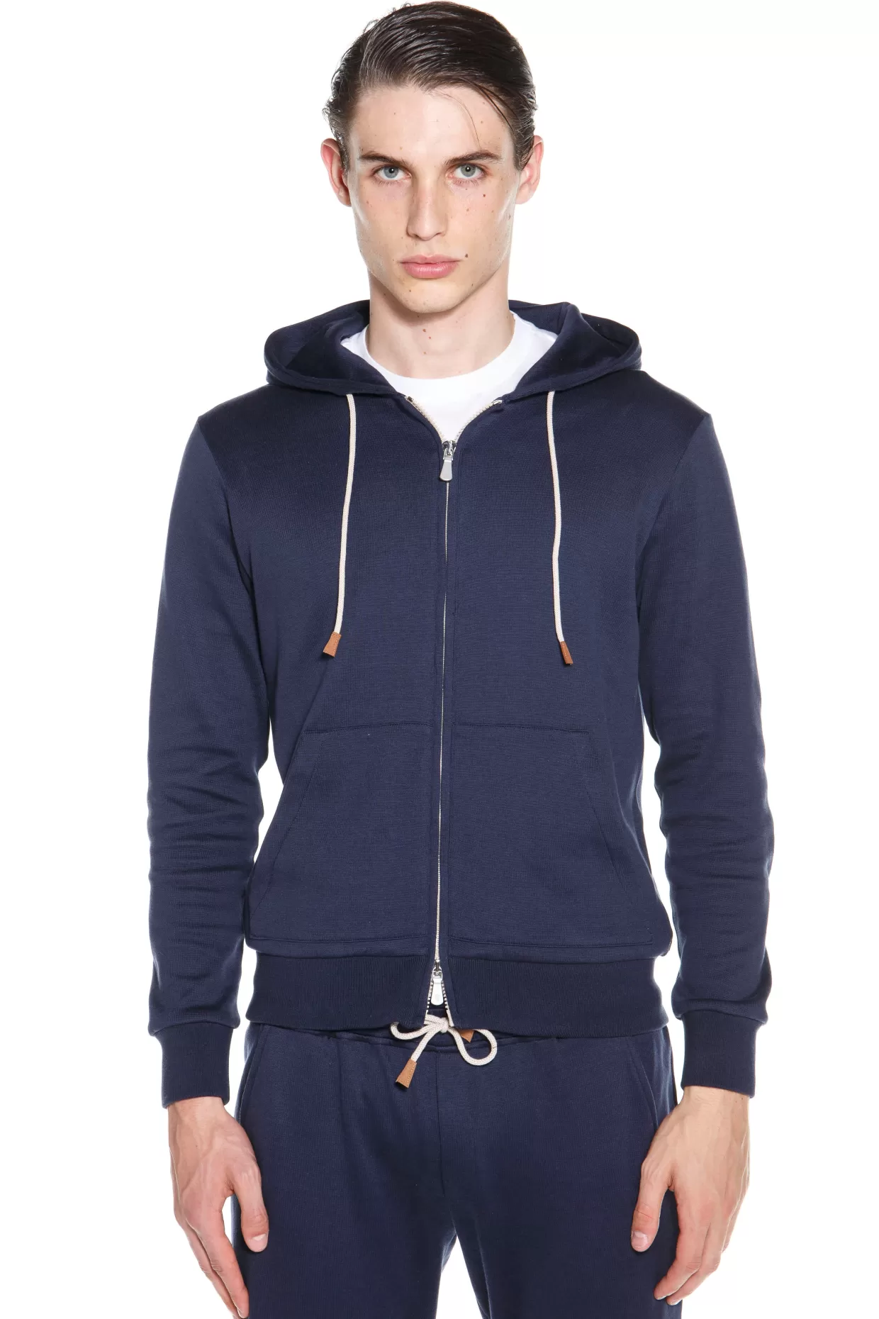 Uomo Eleventy Milano Leisurewear*Felpa Full Zip Fw23