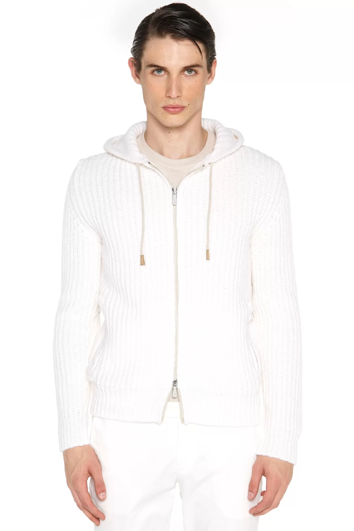 Uomo Eleventy Milano Maglieria*Maglia Full Zip Fw23