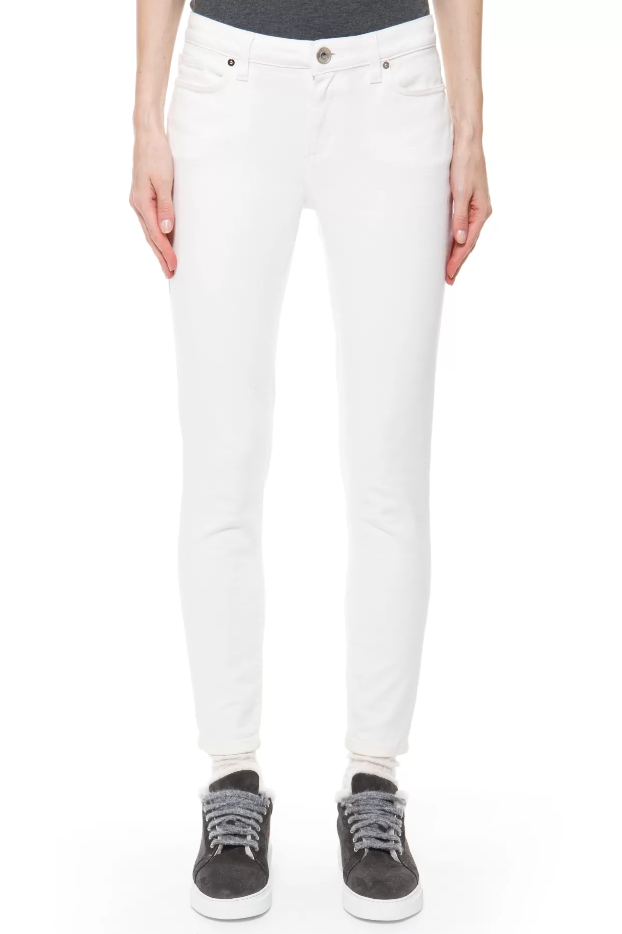 Donna Eleventy Milano Pantaloni*Pantalone Slim Fw23