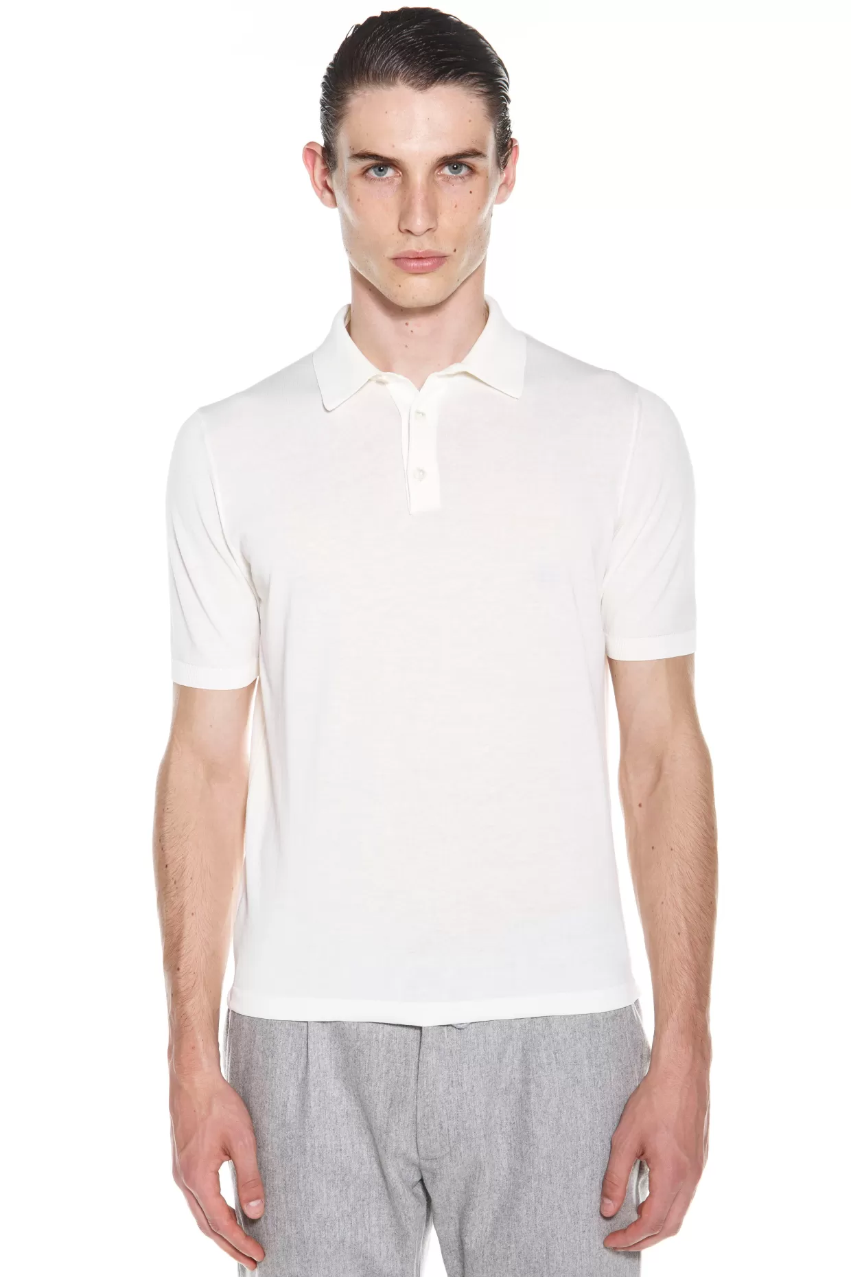 Uomo Eleventy Milano T-Shirt & Polo*Polo In Maglia