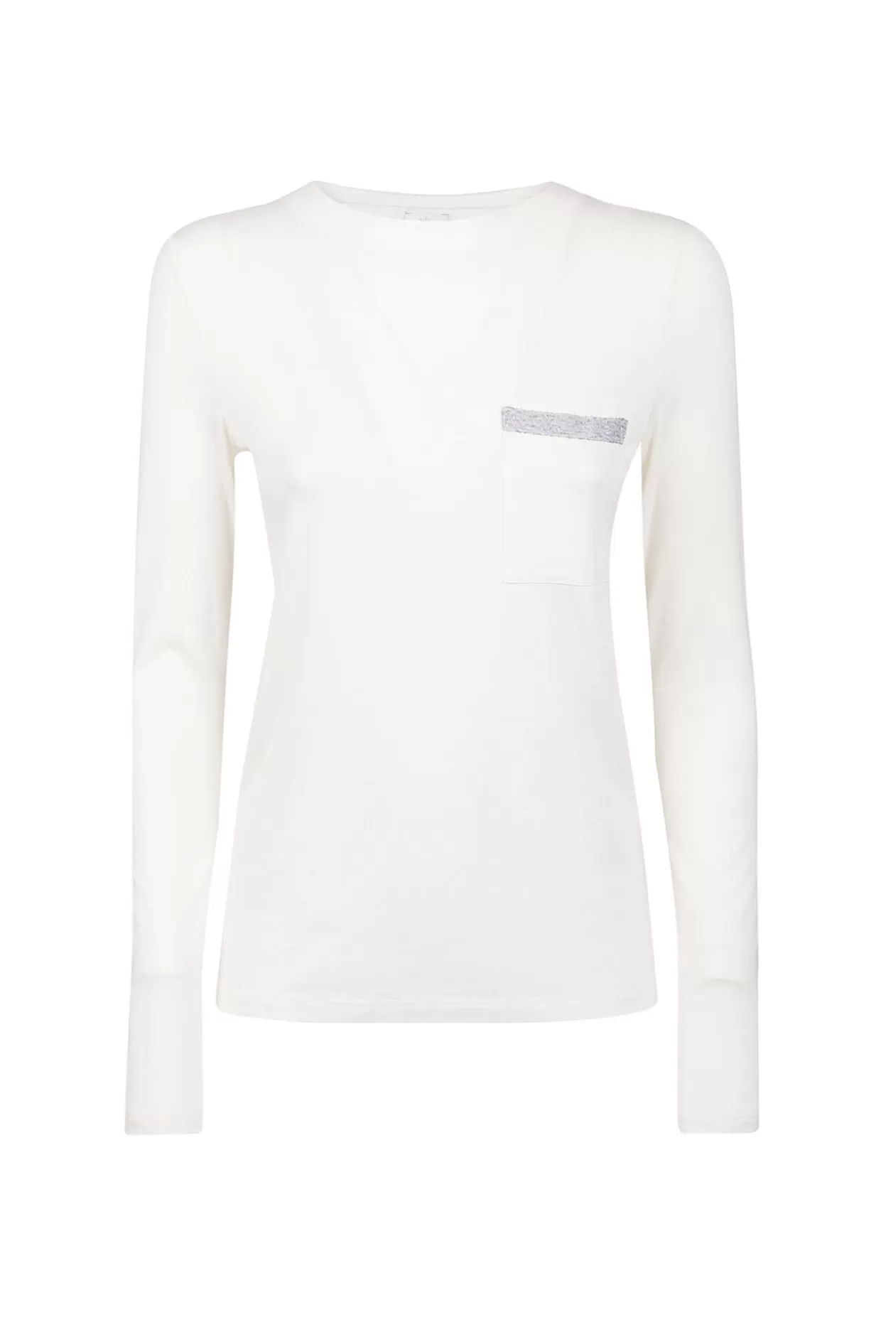 Donna Eleventy Milano T-Shirt & Polo*T-Shirt Girocollo Fw23