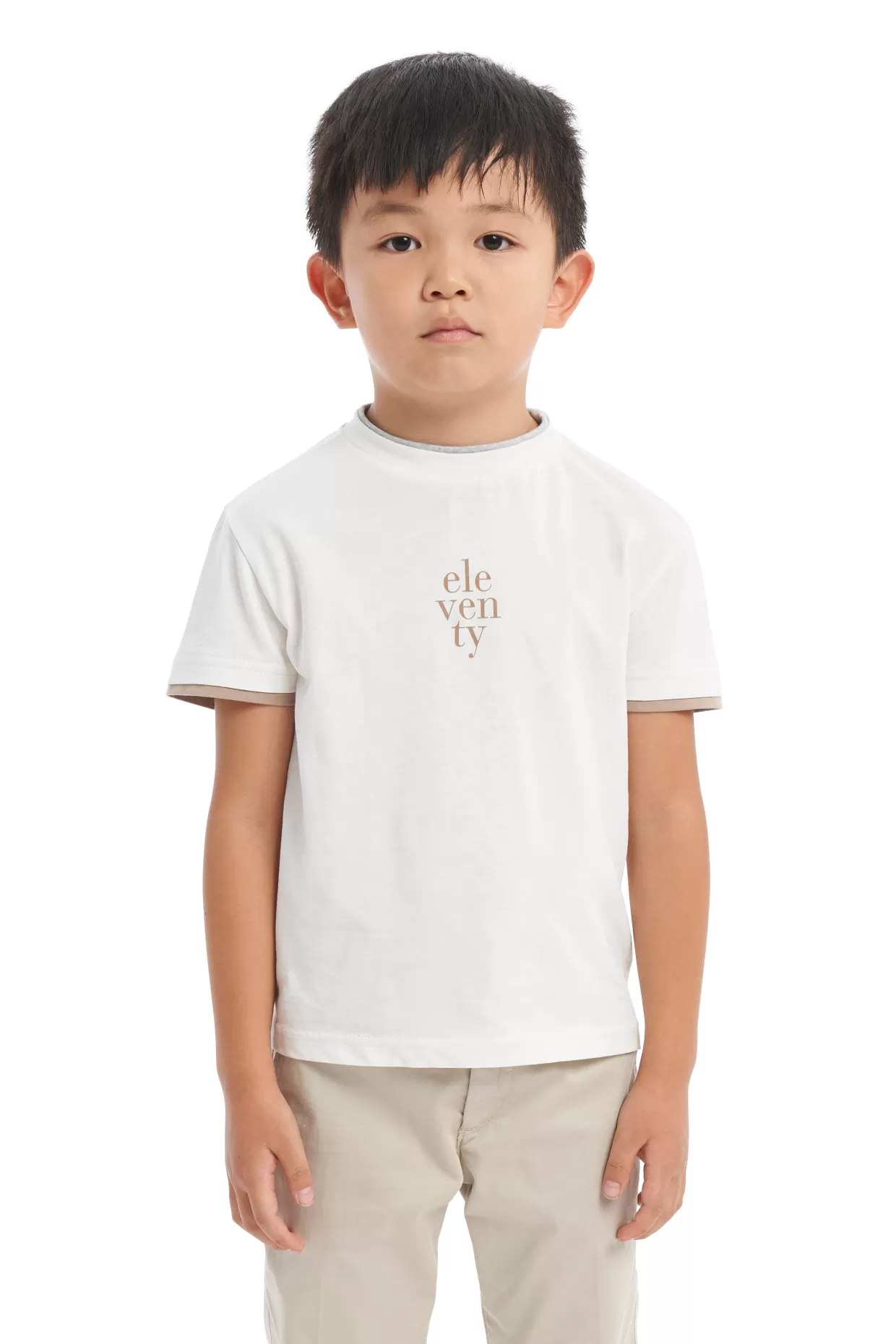 Kids Eleventy Milano Bimbo*T-Shirt Pe23